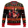Deadpool And Wolverine Let’s Take A Selfie Ugly Christmas Sweater