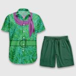 Disgust Inside Out 2 Characters Cosplay Hawaiian Shirt