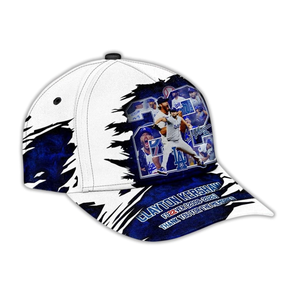 Dodgers Forever 22 Thank You Clayton Kershaw Classic Cap Dodgers Forever 22 Thank You Clayton Kershaw Classic Cap