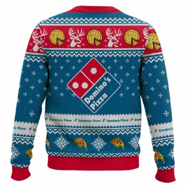 Domino’s Pizza Ugly Christmas Sweater