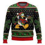 Donald Duck Christmas Lights Ugly Christmas Sweater