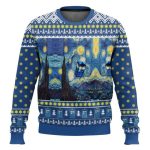 Dr Who Van Gogh Starry Night Ugly Christmas Sweater