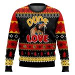 Dude Love Mick Foley Ugly Christmas Sweater