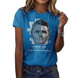Just Because You Are Offended Doesnt Mean You Are Right Charlie Kirk Shirt2
