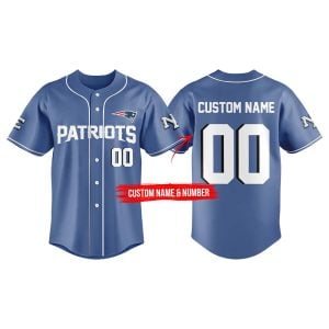 Patriots Season 2025 Baseball Jersey