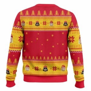 Mega Powers Macho Man and Hulk Hogan Ugly Sweater1