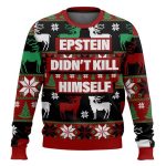 Epstein Didn't Kill Himself Ugly Christmas Sweater