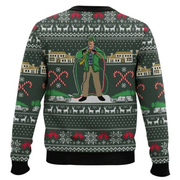 Fire It Up Dad National Lampoon’s Vacation Ugly Christmas Sweater