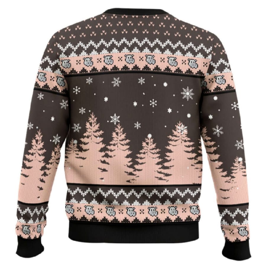 First Of All I’m A Delight Hippo Ugly Christmas Sweater First Of All I’m A Delight Hippo Ugly Christmas Sweater