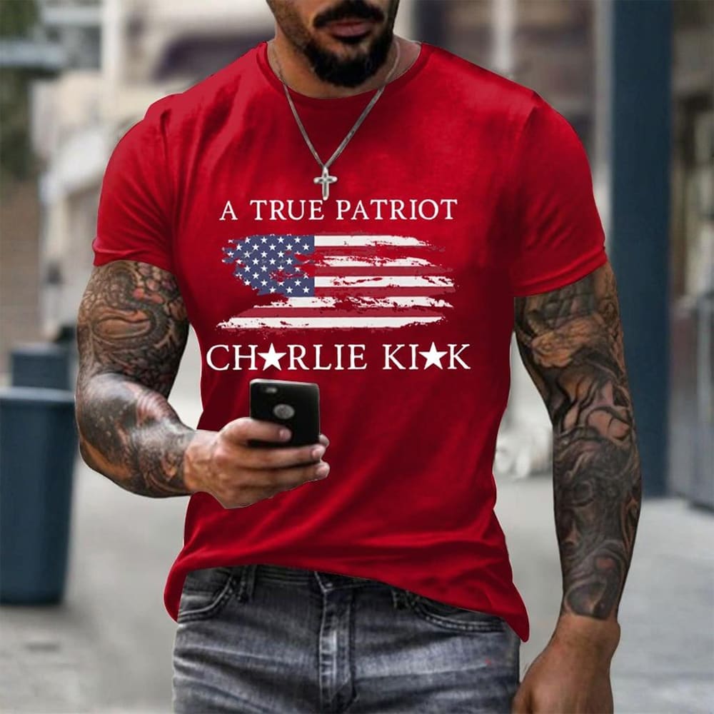 Charlie Kirk A True Patriot Shirt