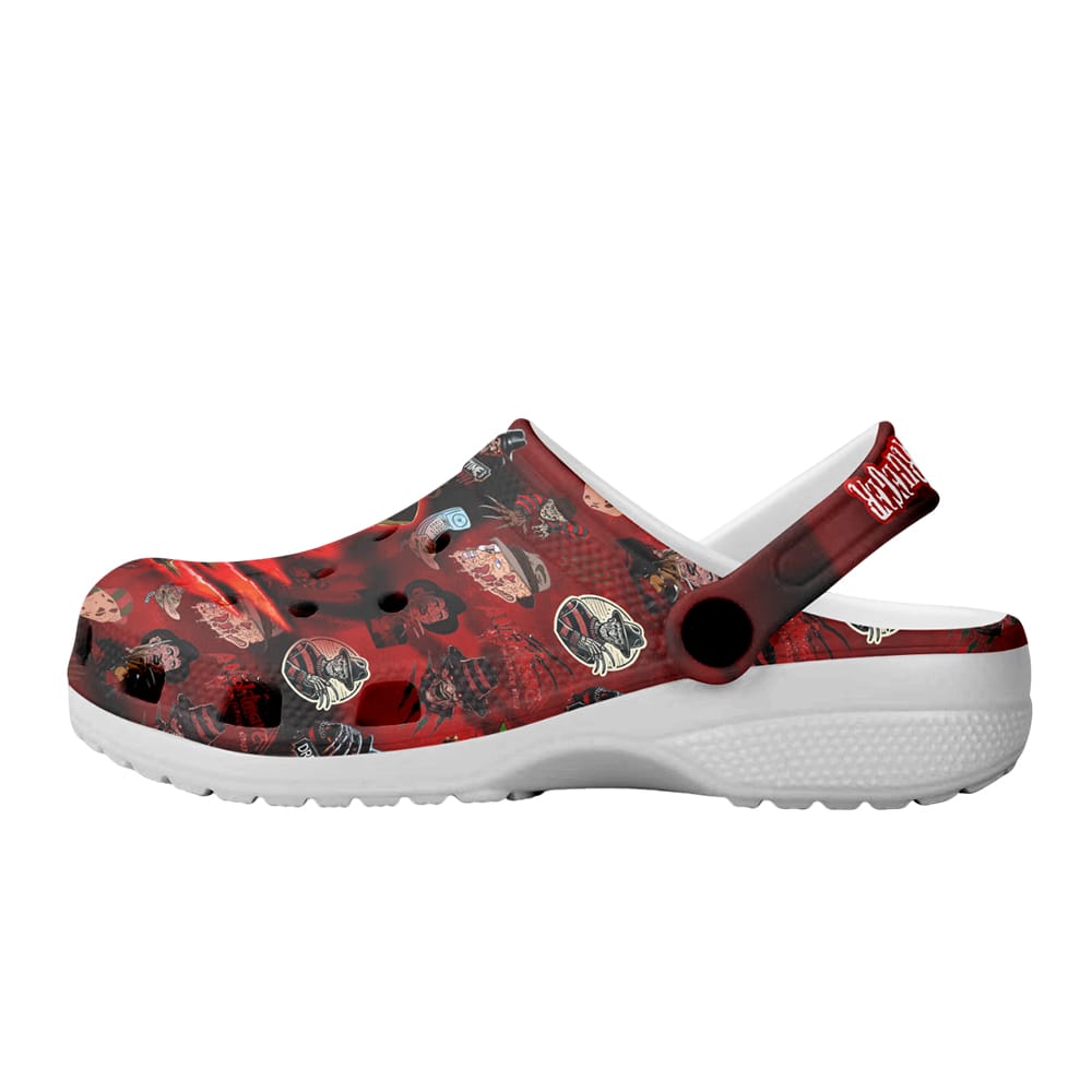 Freddy Krueger x Halloween Crocs Crocband Clogs Freddy Krueger x Halloween Crocs Crocband Clogs
