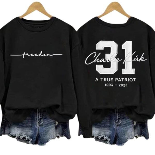 Freedom Charles Kirk Birthday 31 A True Patriot Shirt