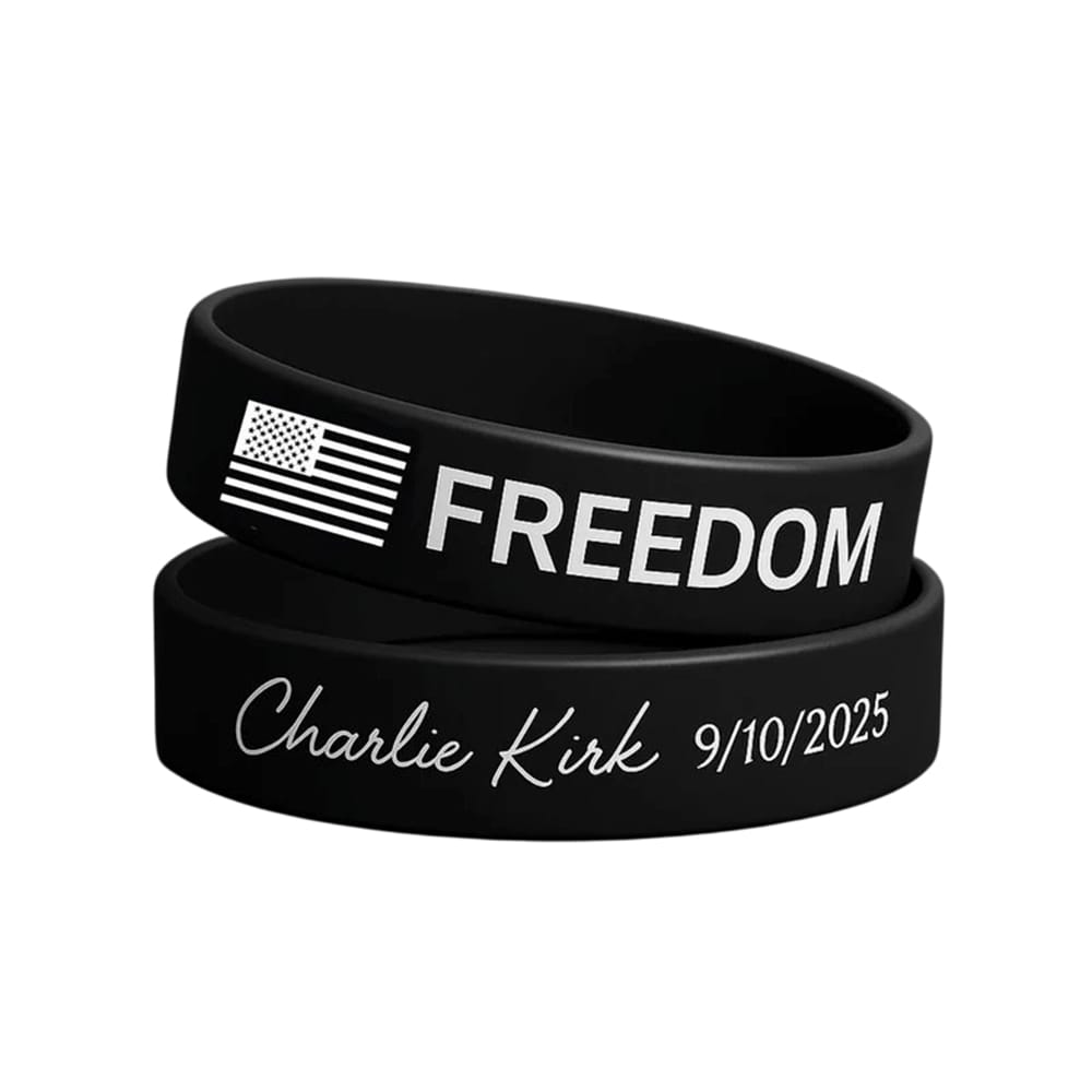 Freedom Charlie Kirk Bracelet Freedom Charlie Kirk Bracelet