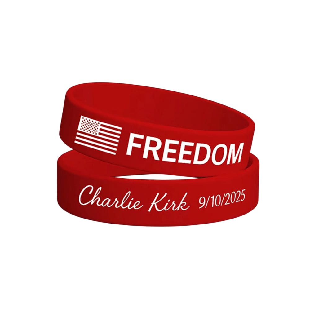 Freedom Charlie Kirk Bracelet Freedom Charlie Kirk Bracelet