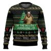 Friends I’m The Holiday Armadillo Ross Ugly Christmas Sweater