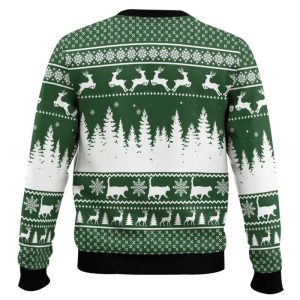 Cat Pew Pew Ugly Christmas Sweater1