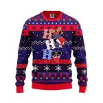 Giants HoHoHo Mickey Ugly Christmas Sweater