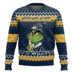 Grnch Modelo Makes Me Happy Ugly Christmas Sweater