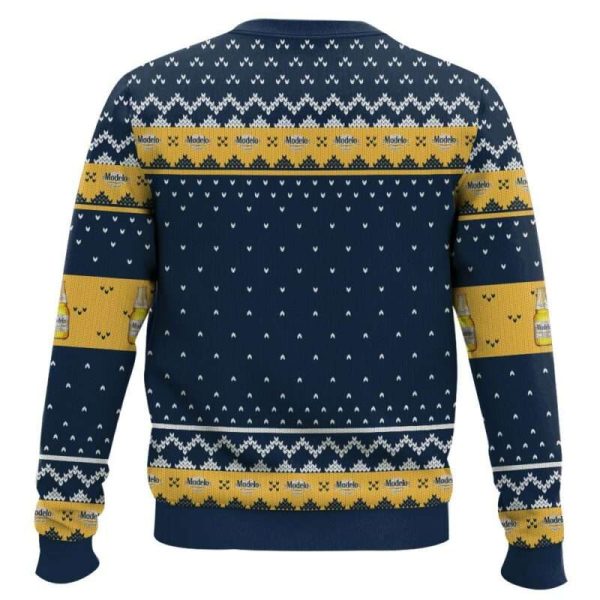 Grnch Modelo Makes Me Happy Ugly Christmas Sweater
