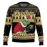 Guinness Grnch Ugly Christmas Sweater