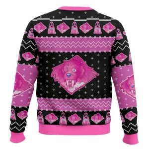 Chainsmoking Booster Jingle All The Way Ugly Christmas Sweater1