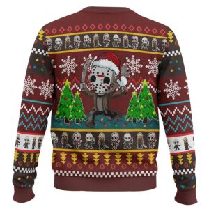 Cute Jason Friday the 13th Ugly Christmas Sweater1