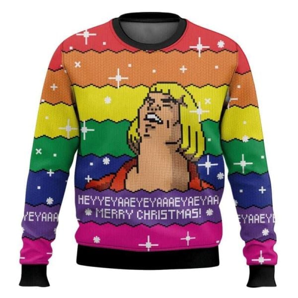 HEYYEYA HE-MAN Merry Christmas Ugly Sweater