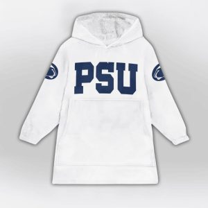 Penn State Football Unisex Blanket Hoodie1