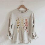 Halloween Dancing Skeletons Sweatshirt