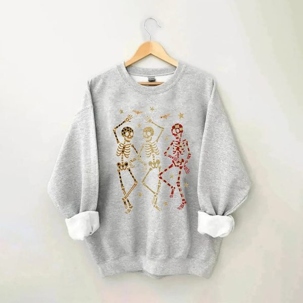 Halloween Dancing Skeletons Sweatshirt