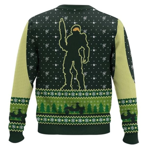 Happy Halo-days Halo Ugly Christmas Sweater
