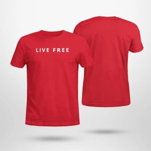 Charlie Kirk Live Free Red Shirt 2