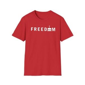 Charlie Kirk Freedom Birthday Red Shirt 1