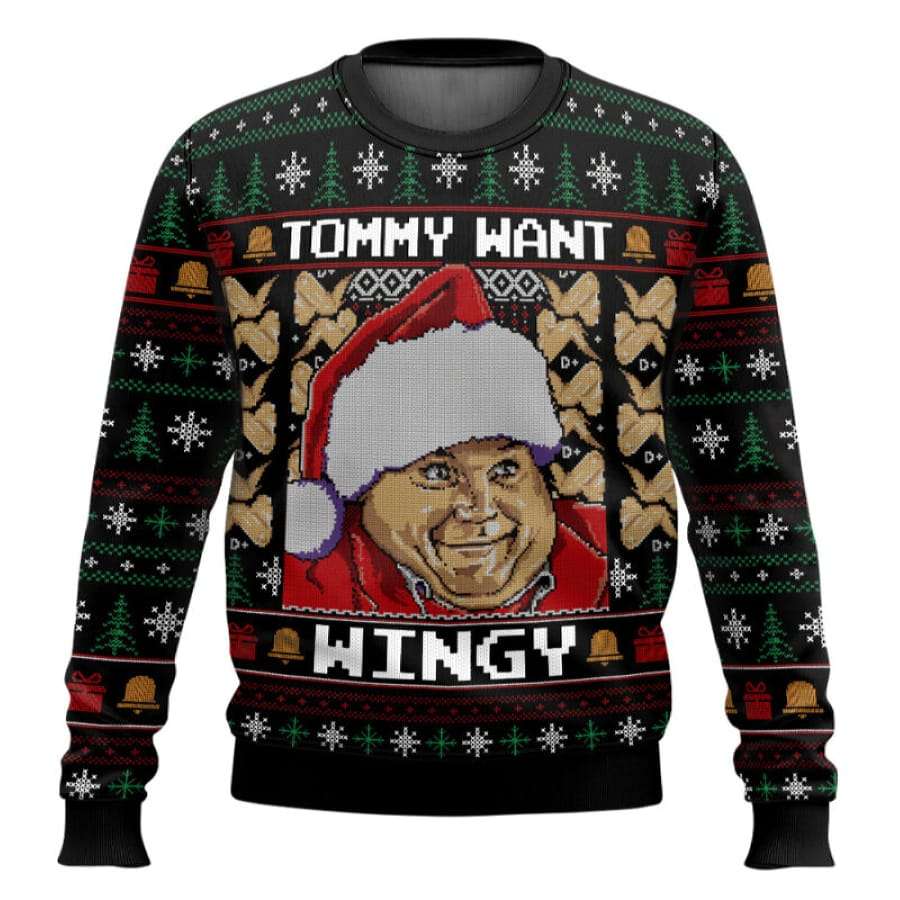 Ho Ho Holy Schnikes Chris Farley Ugly Christmas Sweater Ho Ho Holy Schnikes Chris Farley Ugly Christmas Sweater