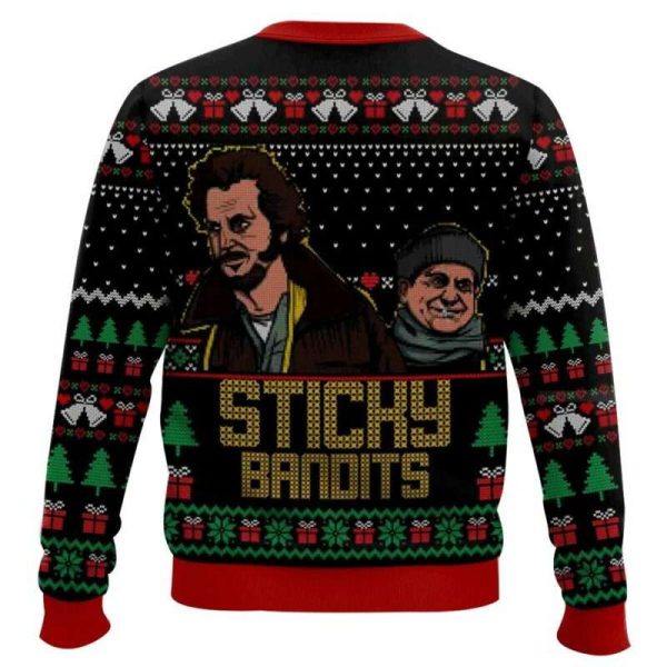 Home Alone Sticky Bandits Ugly Christmas Sweater