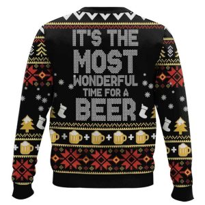 Santa Claus Drink Beer Ugly Christmas Sweater 1 Santa Claus Drink Beer Ugly Christmas Sweater1
