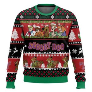 Mystery Inc Christmas Scooby Doo Ugly Christmas Sweater