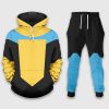 Invincible Halloween Cosplay Mark Grayson Costume Hoodie Joggers