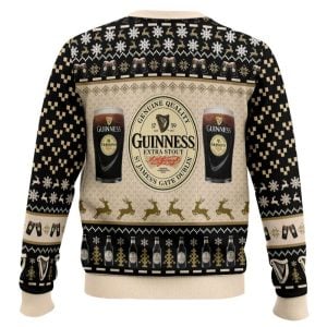 Guinness Extra Stout Ugly Christmas Sweater1