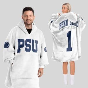 Penn State Football Unisex Blanket Hoodie3