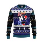 Jaguars HoHoHo Mickey Ugly Christmas Sweater