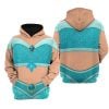 Jasmine Princess Cosplay Halloween Costume Hoodie