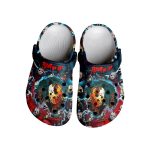 Jason Voorhees x Halloween Crocs Crocband Clogs