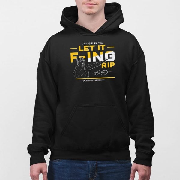 Jayden Daniels Dan Quinn ’94 F-ing RIP Salisbury University Shirt