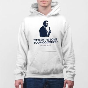 Its Ok To Love Your Country RIP Charlie Kirk Shirt 5
