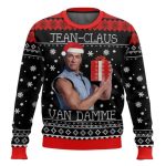 Jean Claus Van Damme Christmas Ugly Sweater