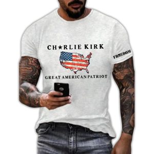 Charlie Kirk Freedom Great American Patriot Shirt3