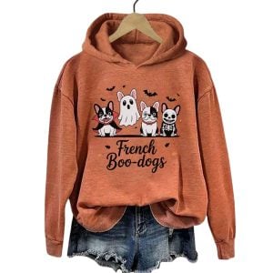Fall French Bulldog Halloween Hoodie 2 Fall French Bulldog Halloween Hoodie2