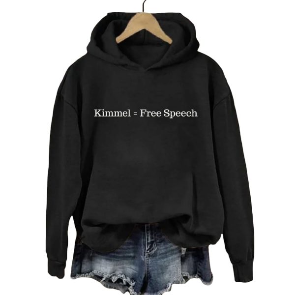 Kimmel = Free Speech Hoodie