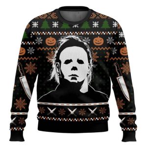 Michael Myers Ugly Christmas Sweater